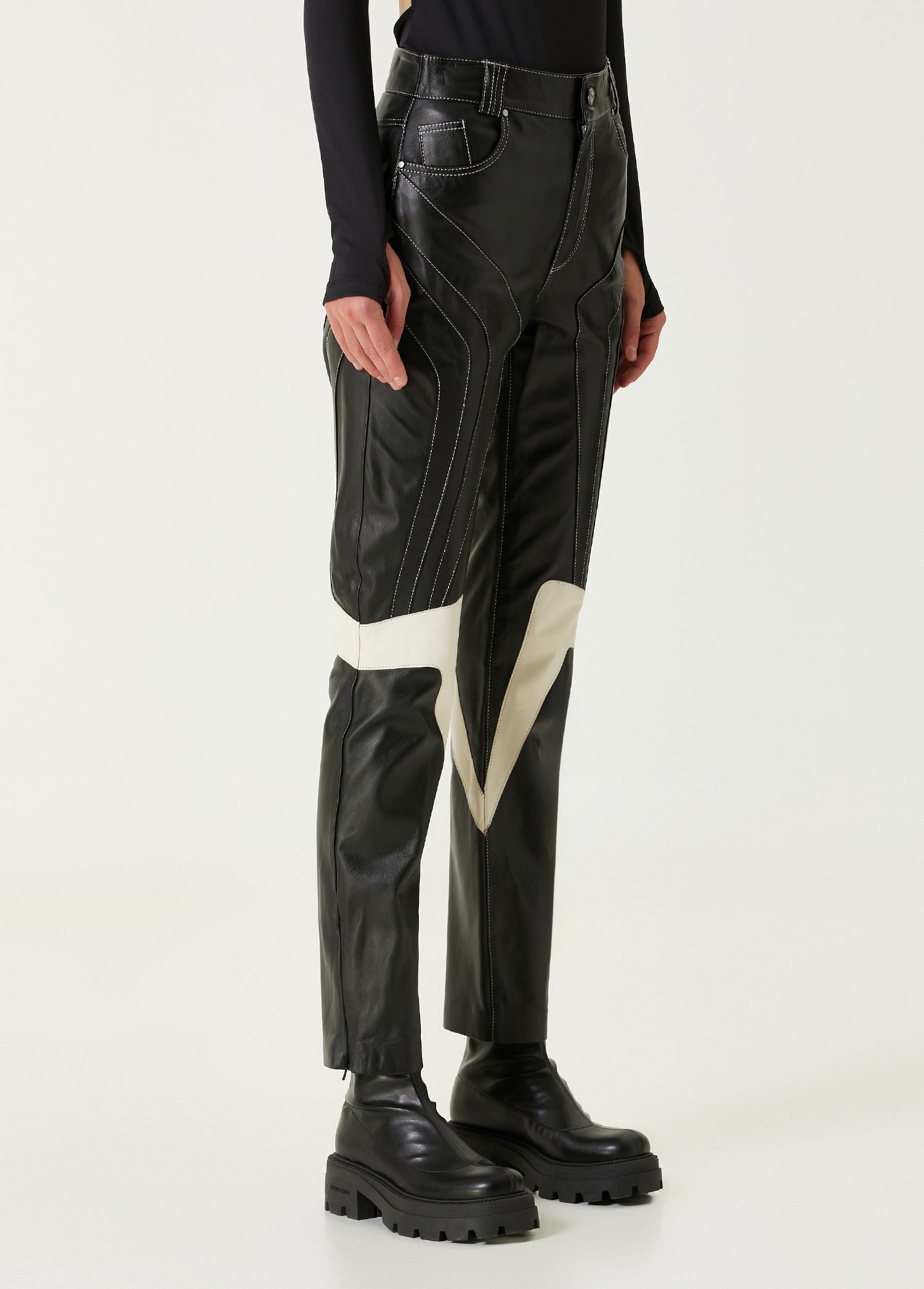 Boomerang Leather Pant